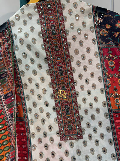 MIRROR WORK SUIT 1756