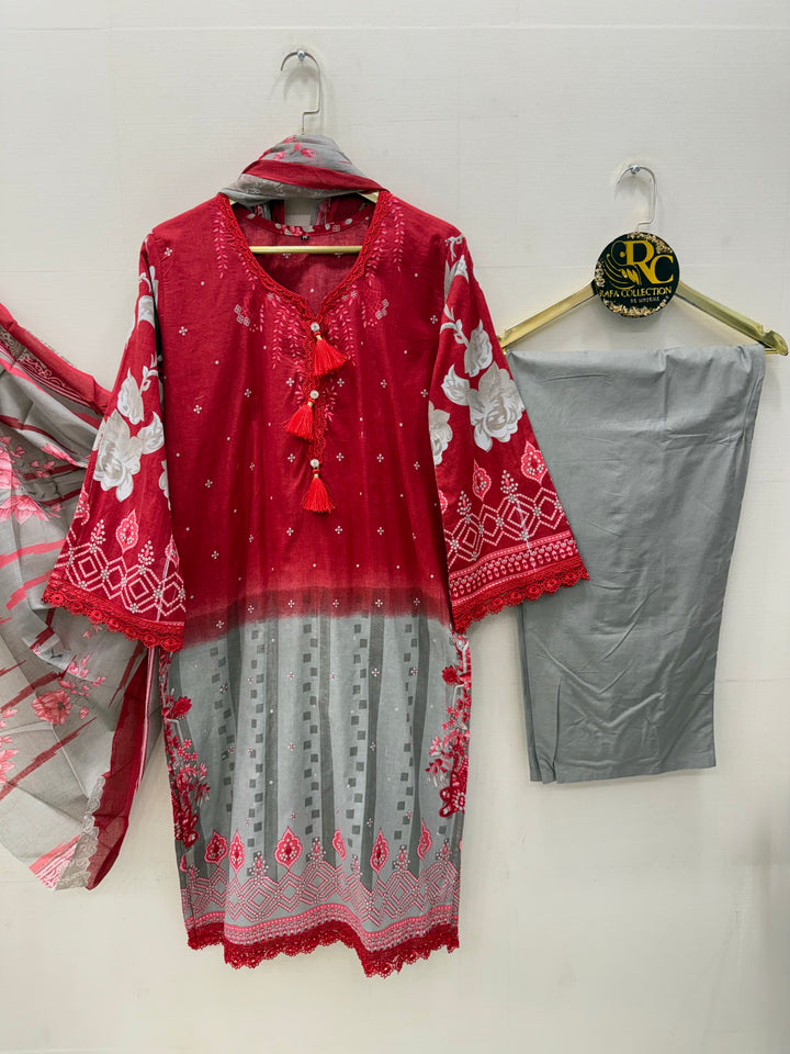Cotton ready to wear suits
