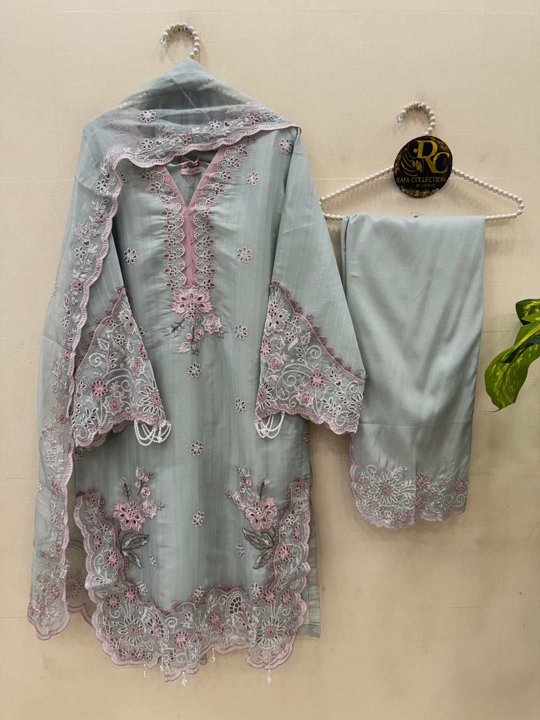 Premium cutwork suits