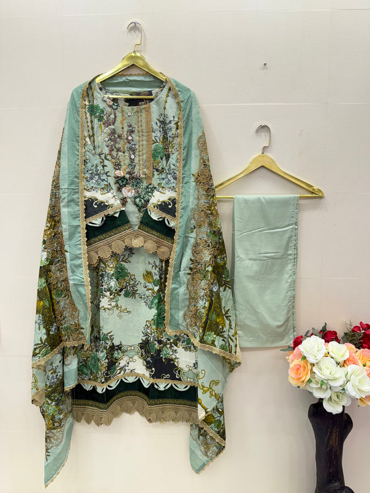 Pakistani patch work suit