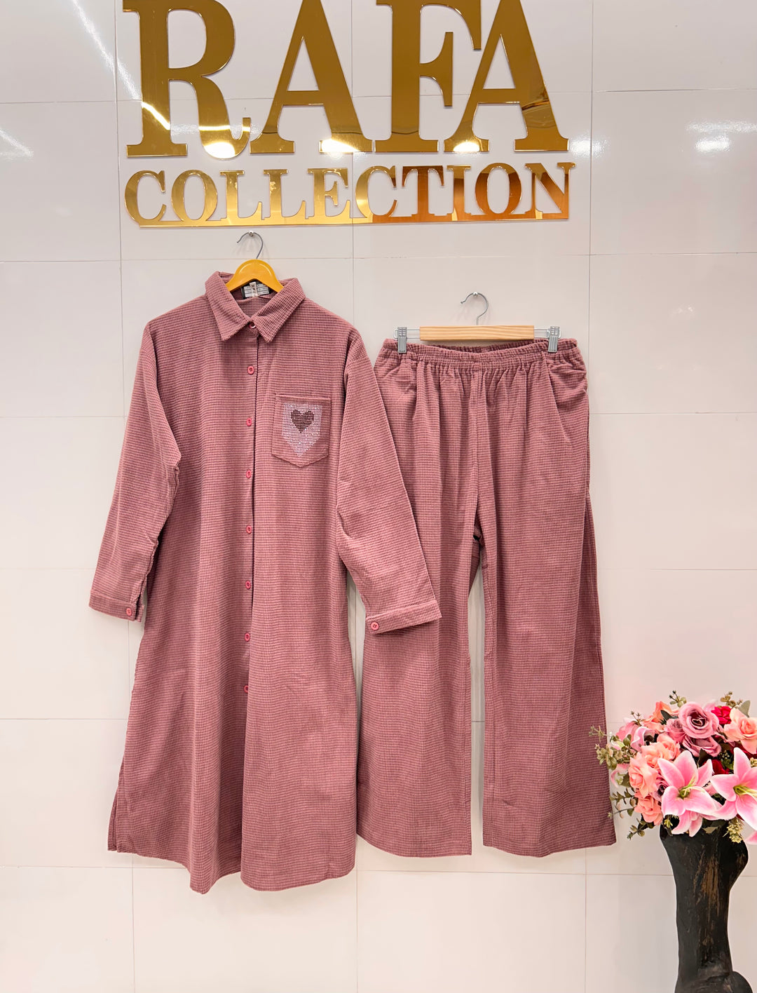corduroy co ord sets 3112