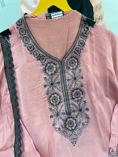 Organza Unstitched Suit 1778