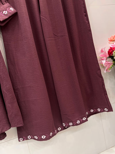 imported crinkle Co-ord sets 2733