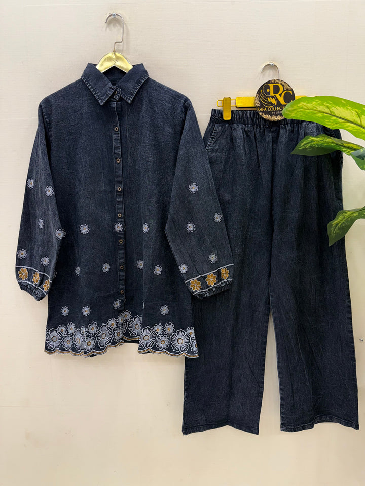 Denim co-ord sets