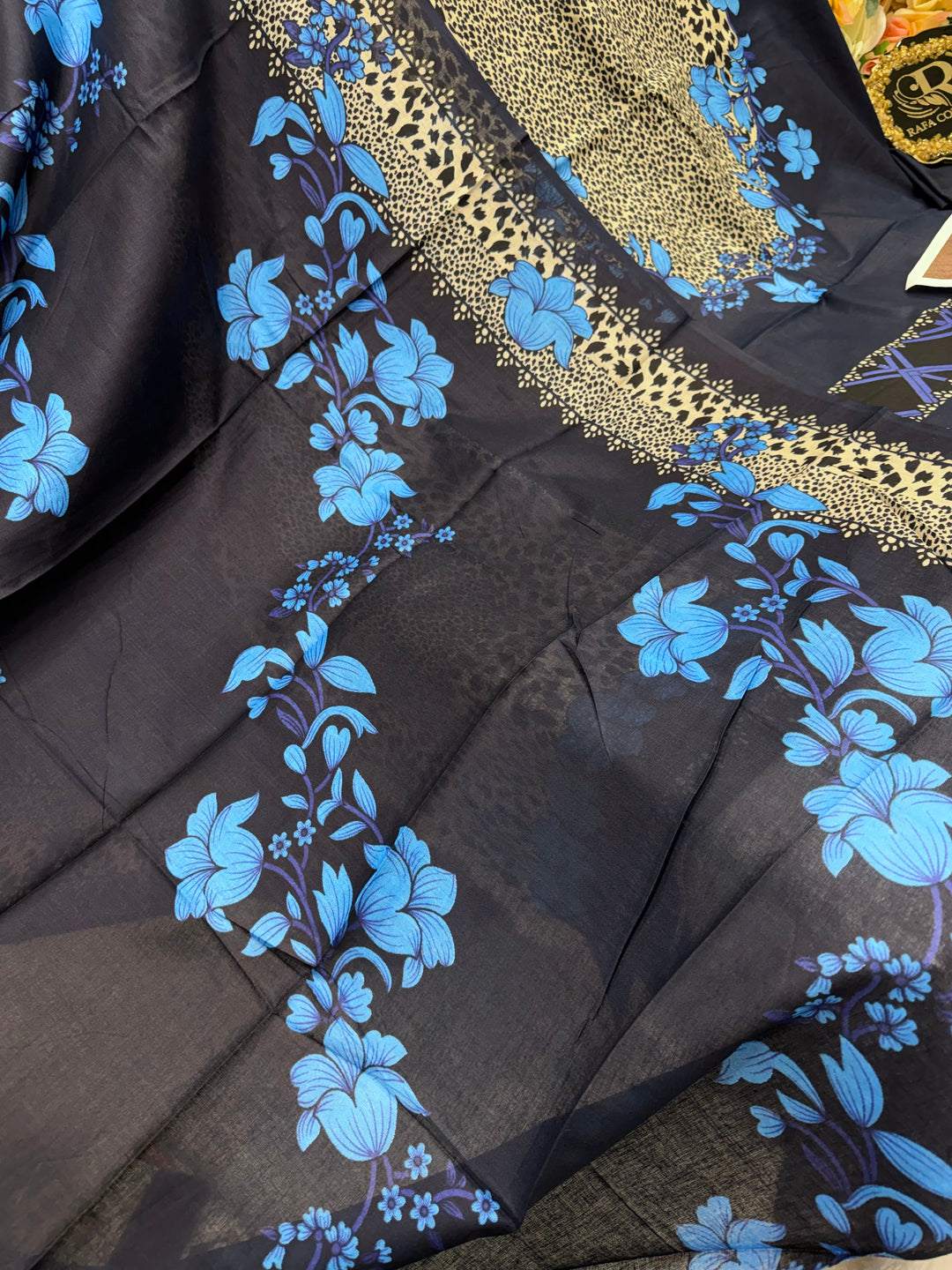 Cotton printed unstitched suits