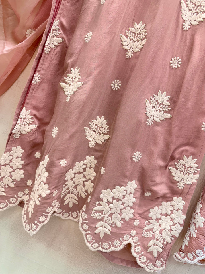 Lucknawi Embroidered Suits