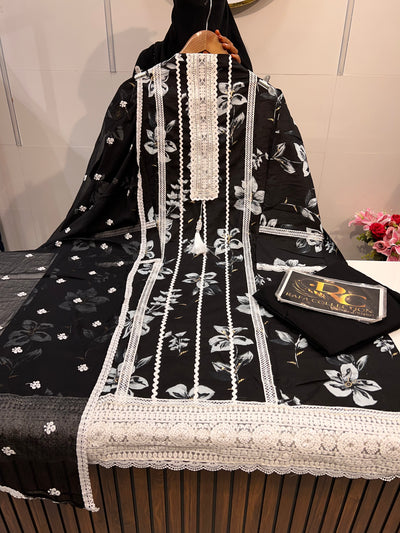 Cotton lace work 672807