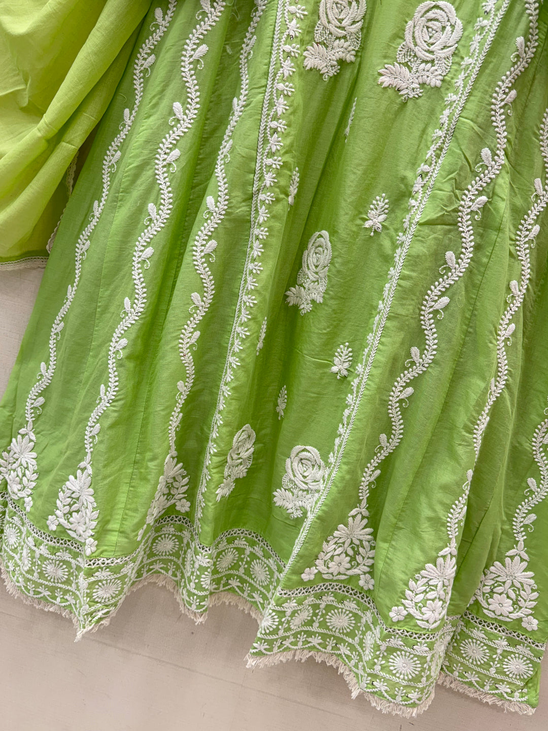 A-line Lucknawi suits