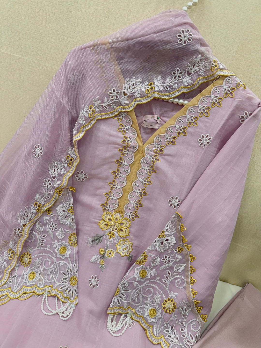 Premium cutwork suits