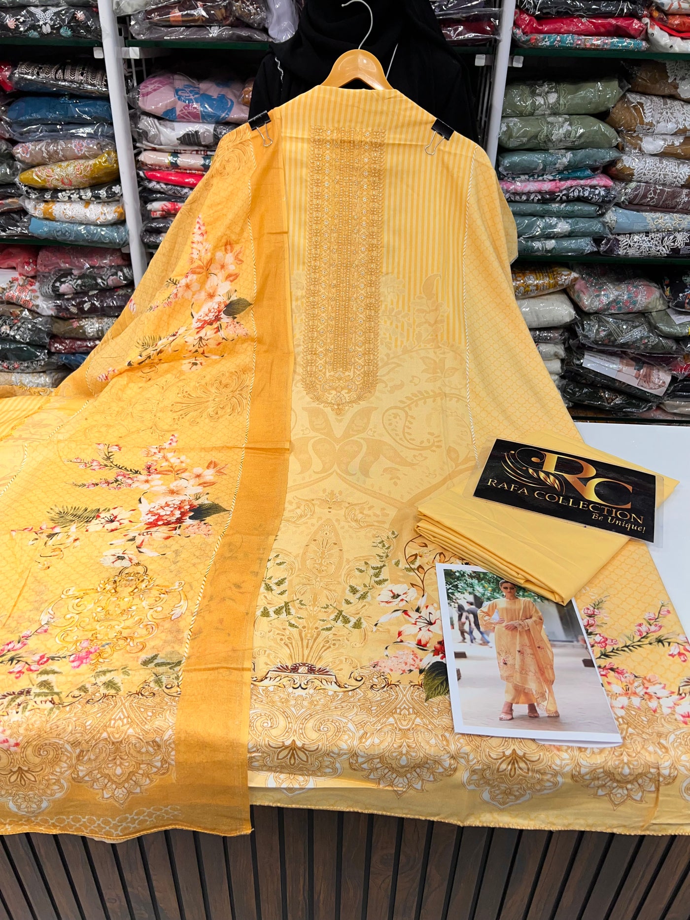 Lawn unstitch suits Nizaam 33977