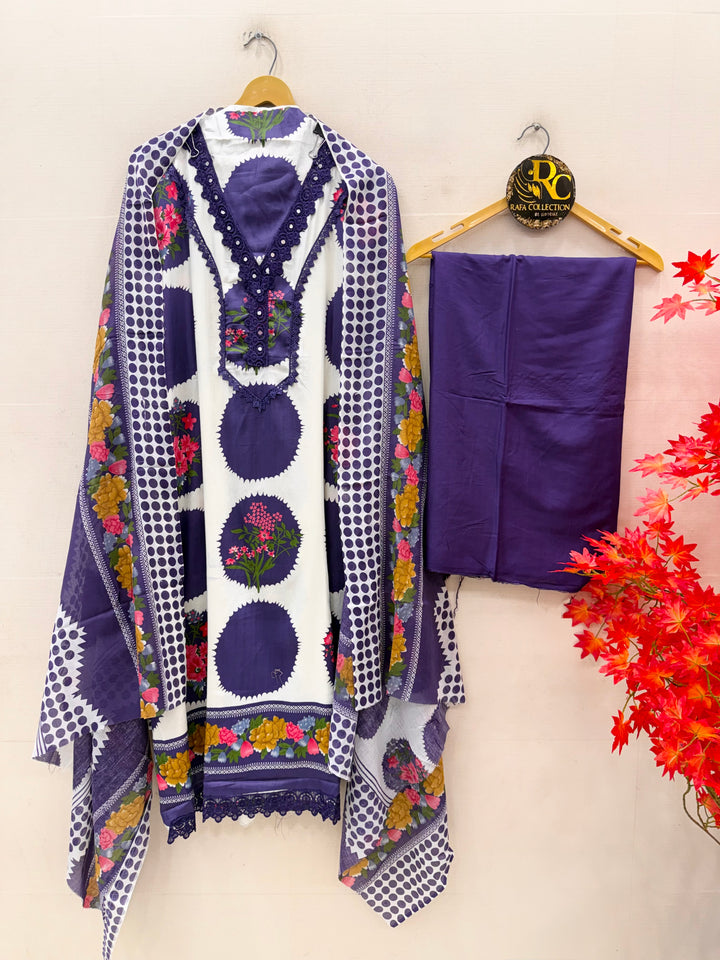 Cotton unstitched Suits