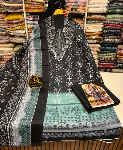 Cotton unstitched suits 2798