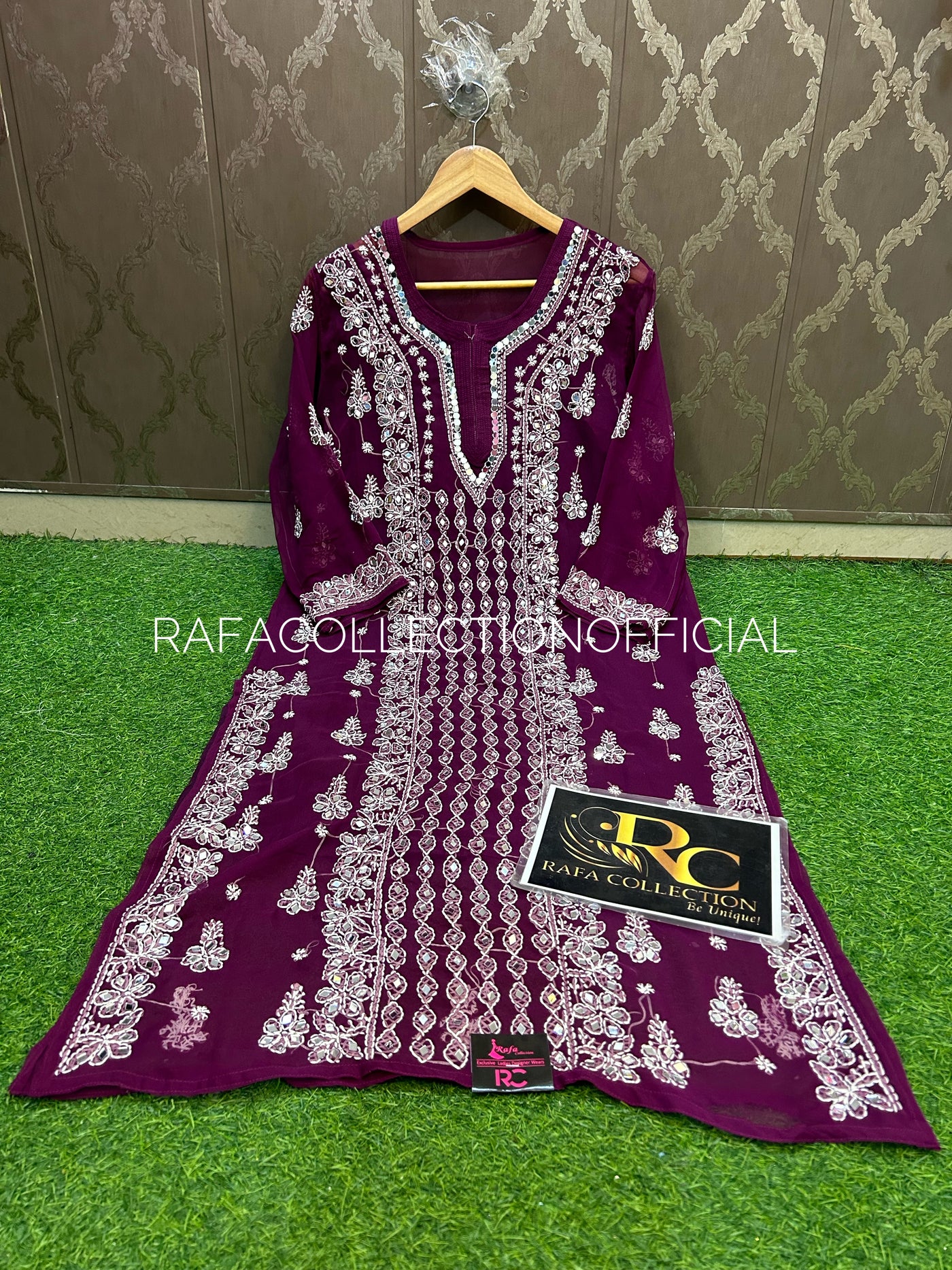 Lucknawi georgette kurti