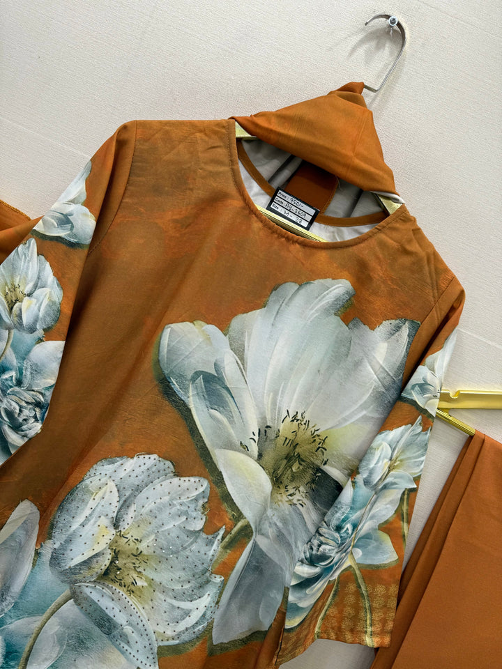 Cotton printed suits