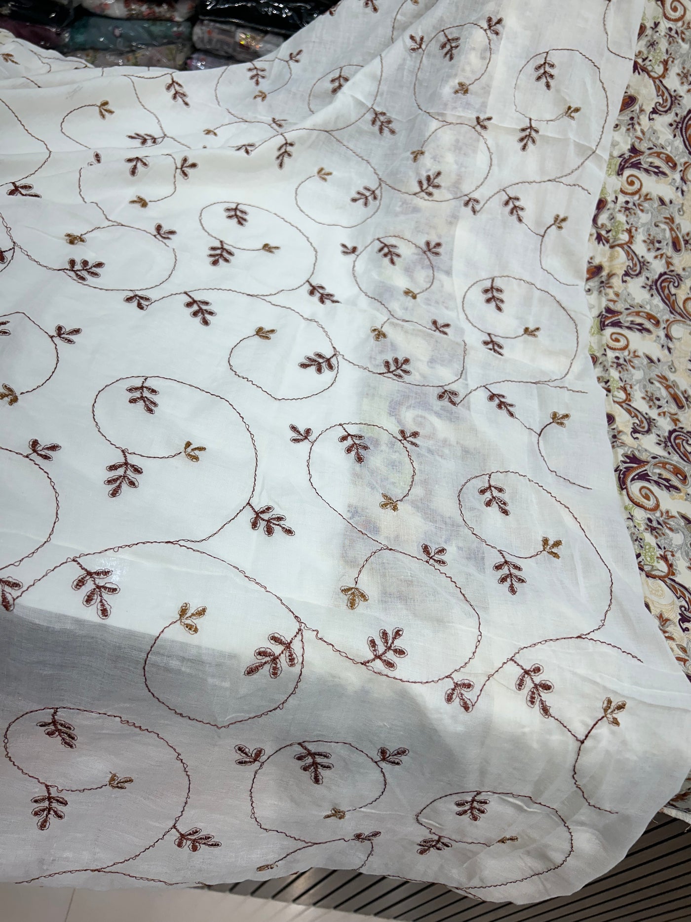 Cotton Unstich Suit 1403