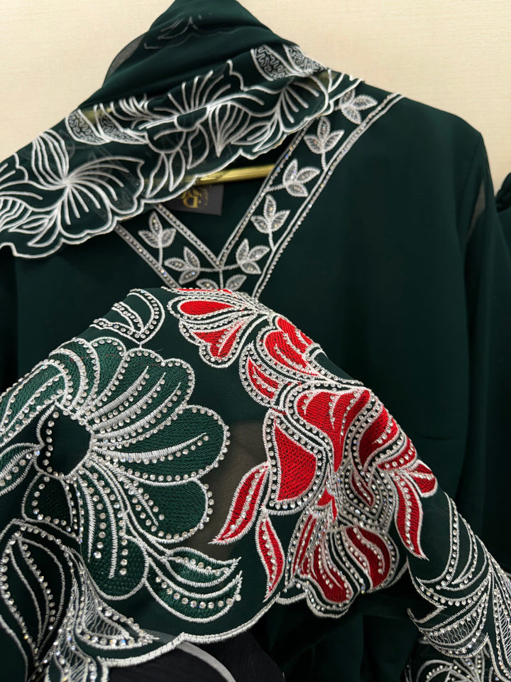 Stone embroidered suits