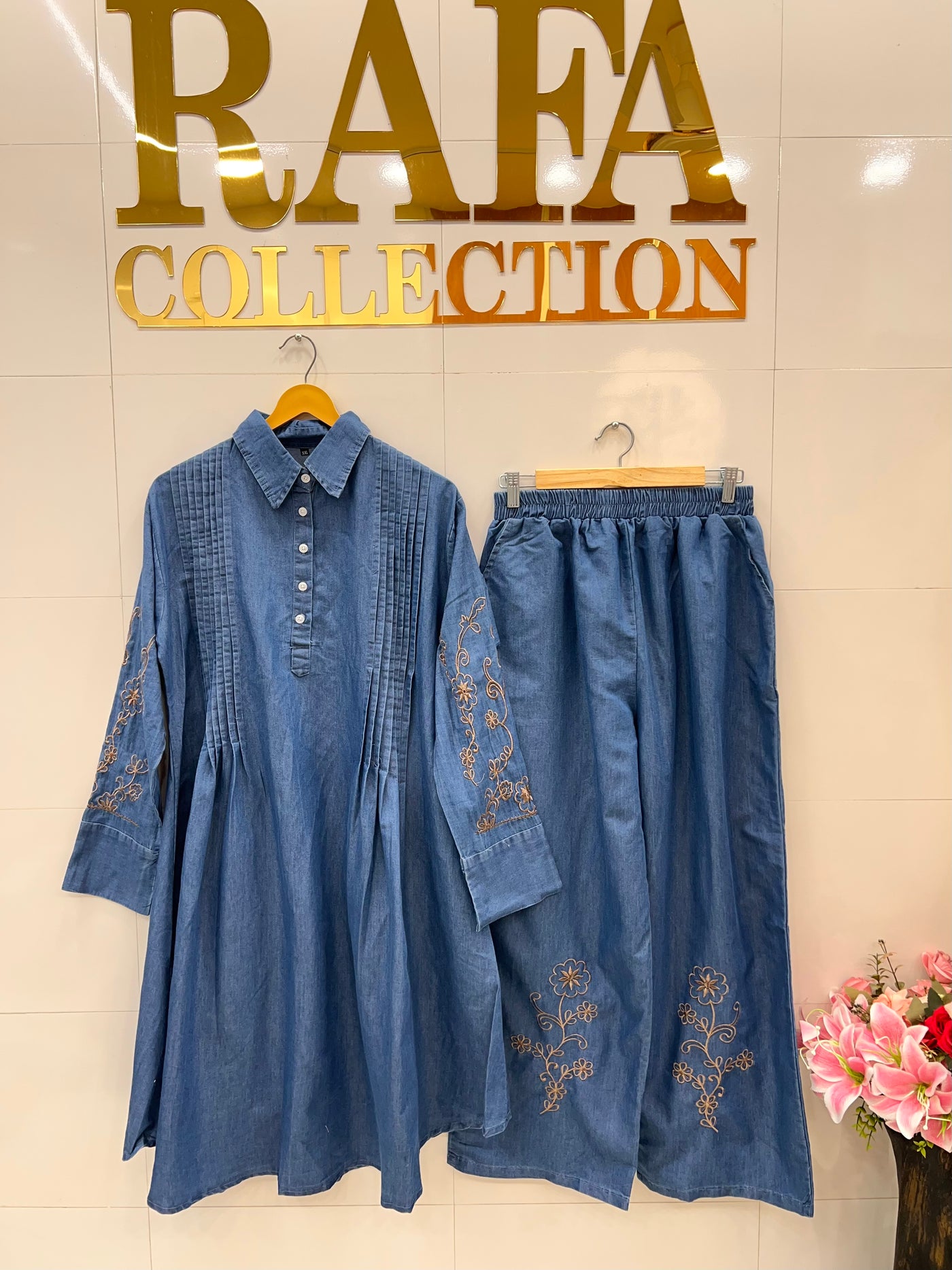 Denim co-ord sets 2591