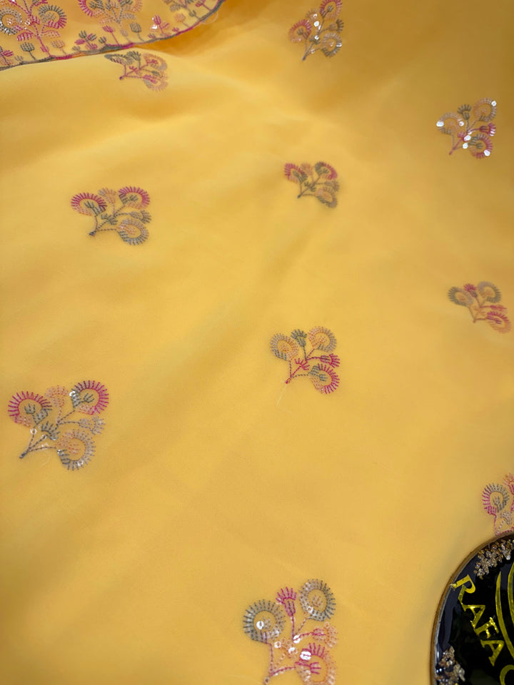 GEORGETTE UNSTICH SUIT