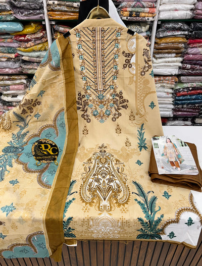 Cotton unstitched suits 2820