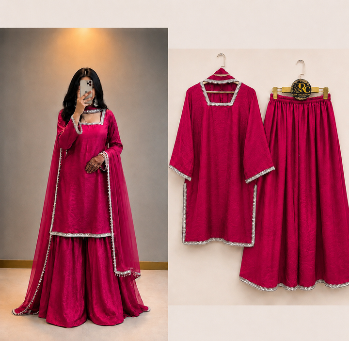 Shimmer Organza suits