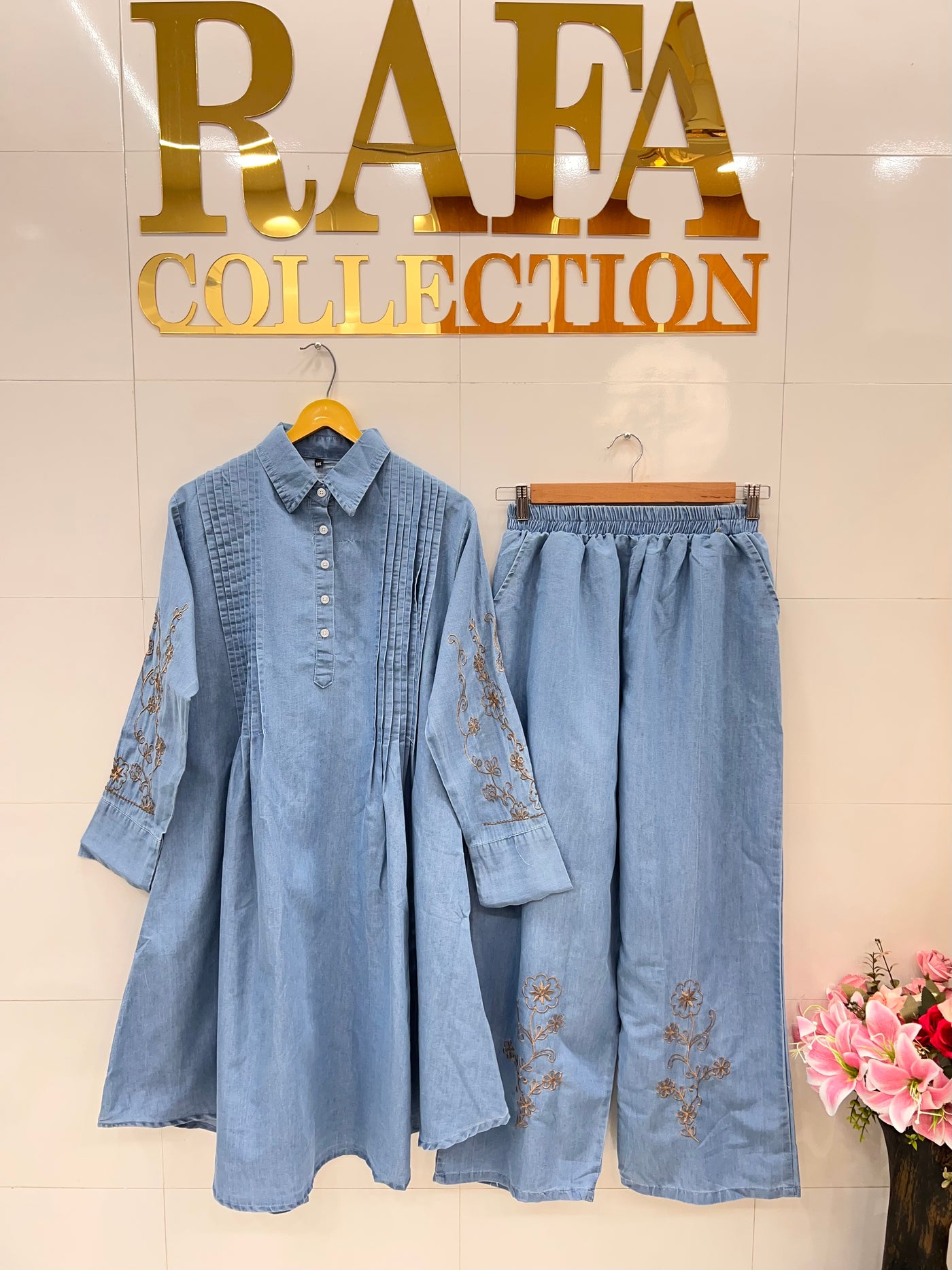 Denim co-ord sets 2591