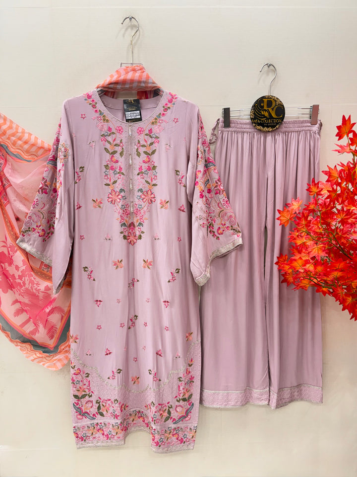 Embroidered Long Suits