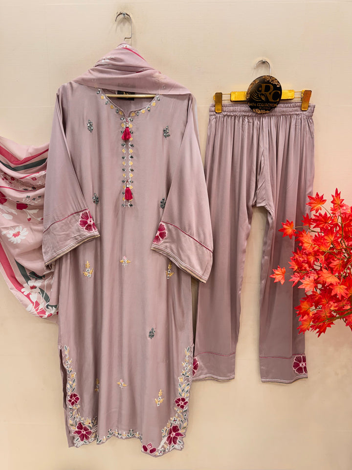Embroidered Long Suits