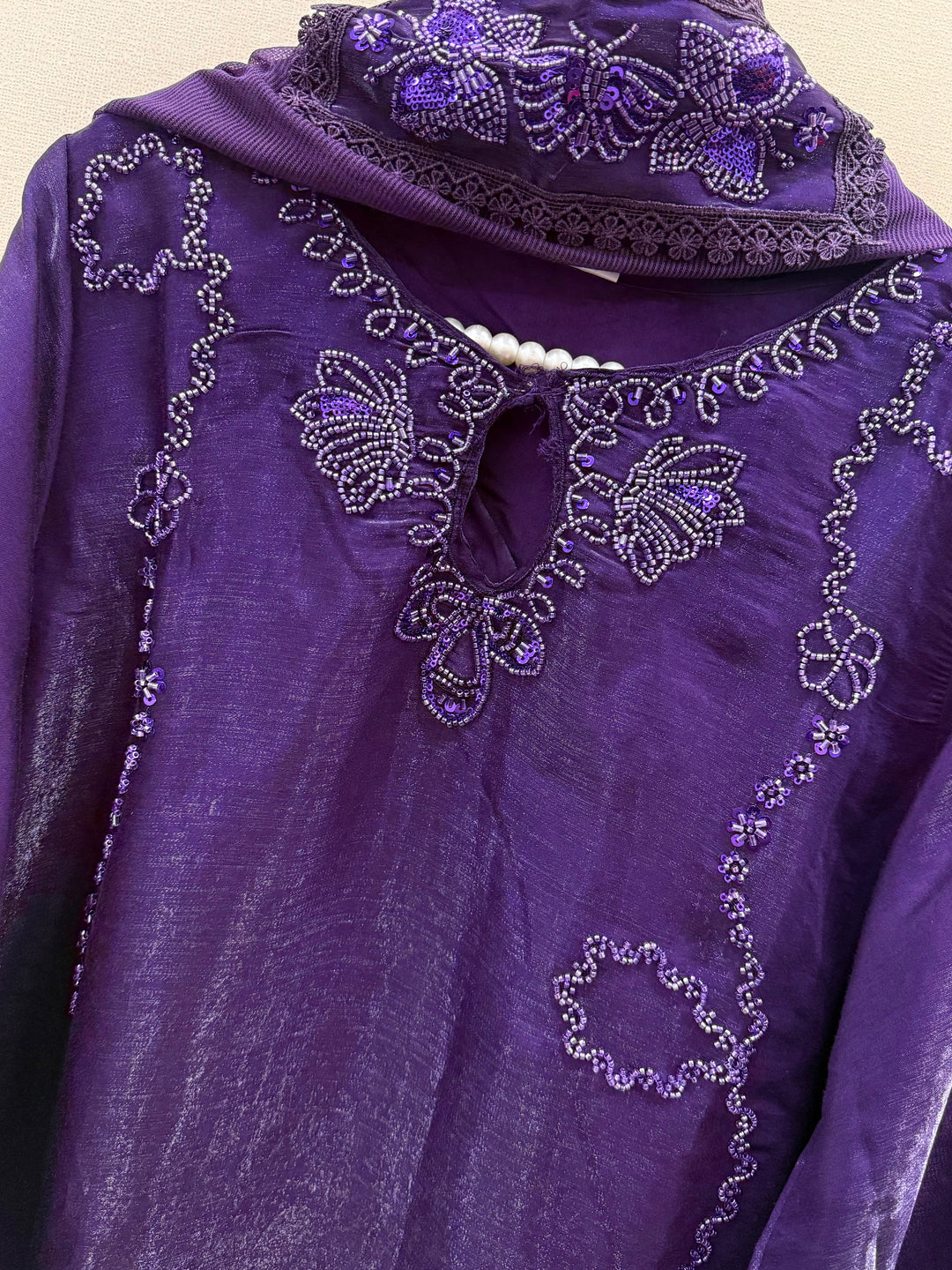 Shimmer Handwork Suits