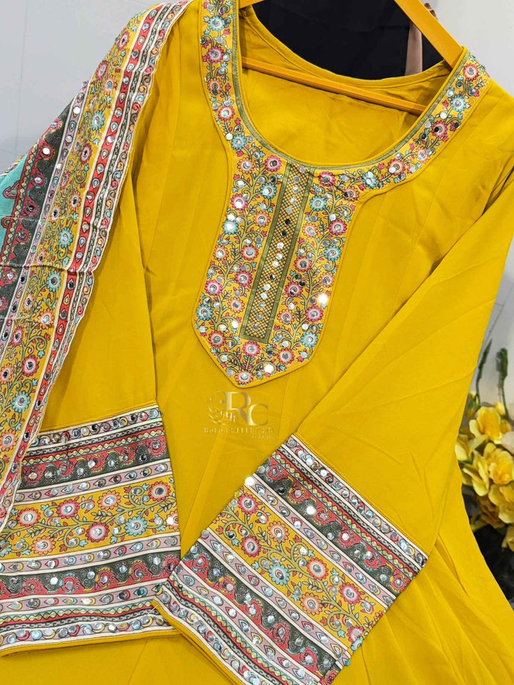 Kalidar rangeen gowns 5015