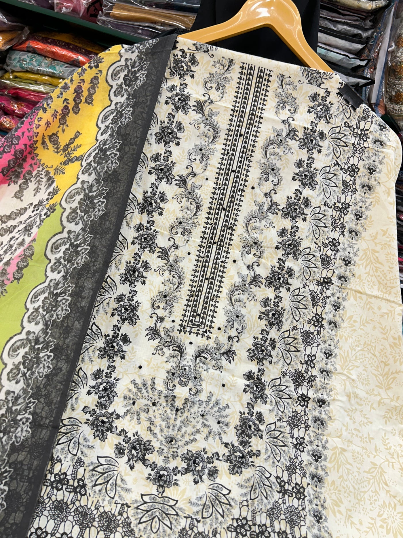 Cotton unstitch suits 2337