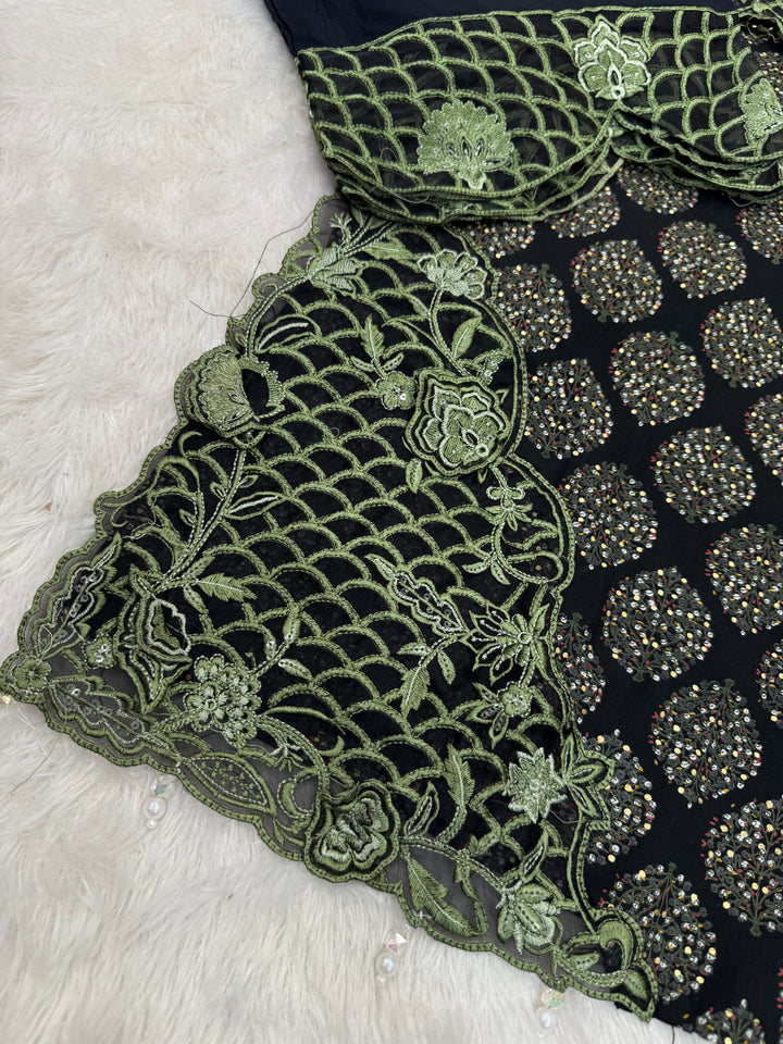 Pakistani cutwork suits