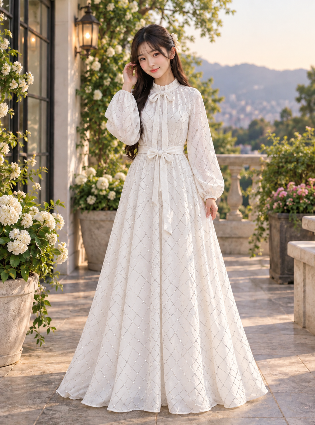 Korean Long Dresses