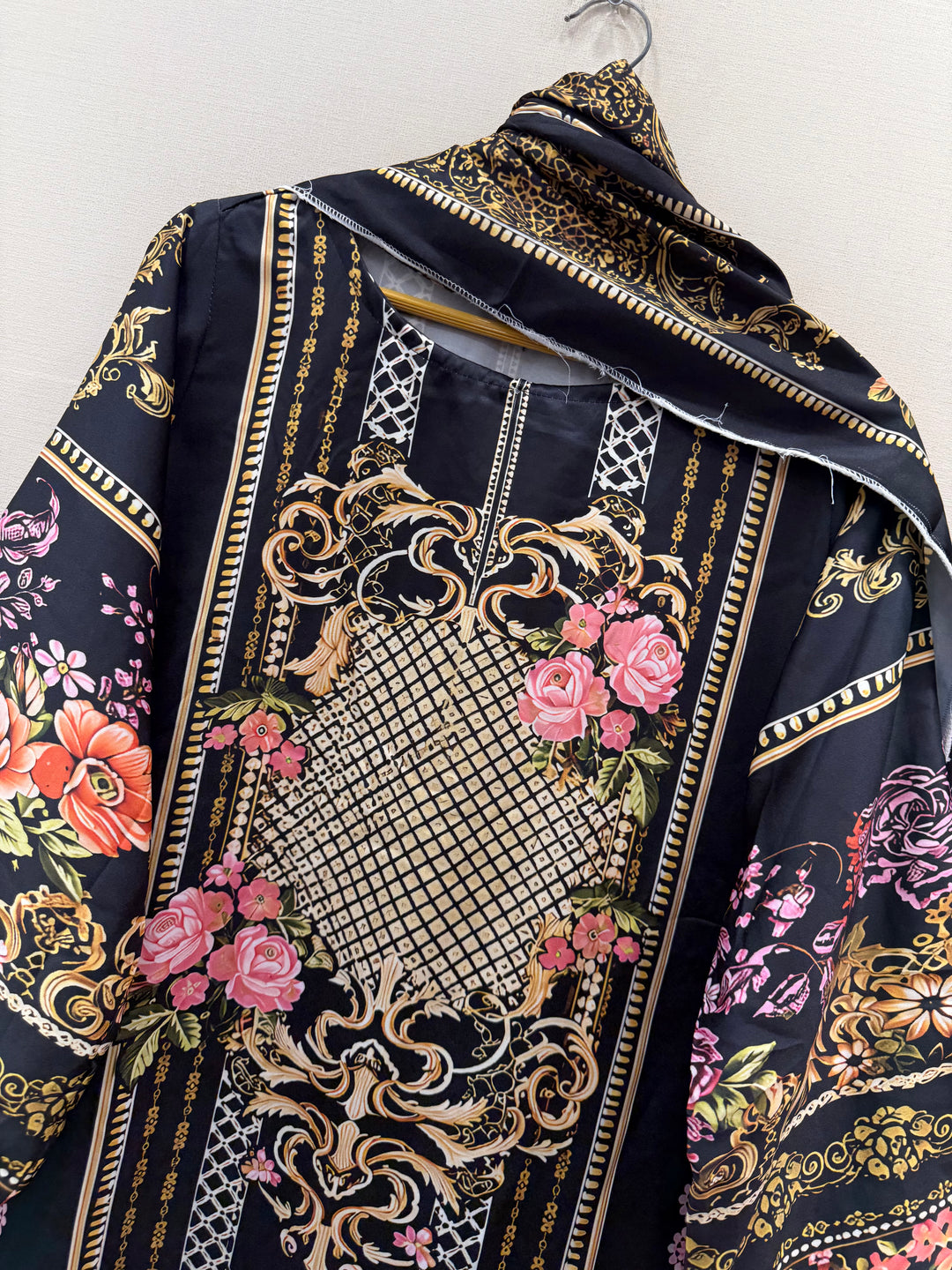 Satin Printed Suits