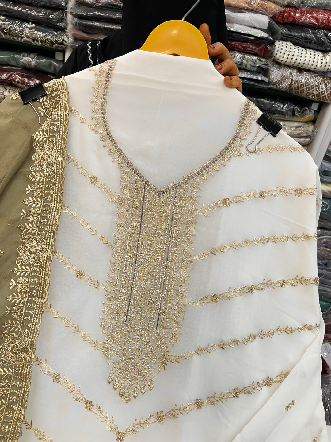 Georgette Unstitched Suits 845