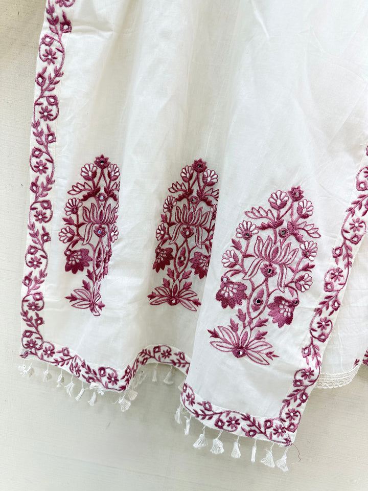 cotton embroidery suits