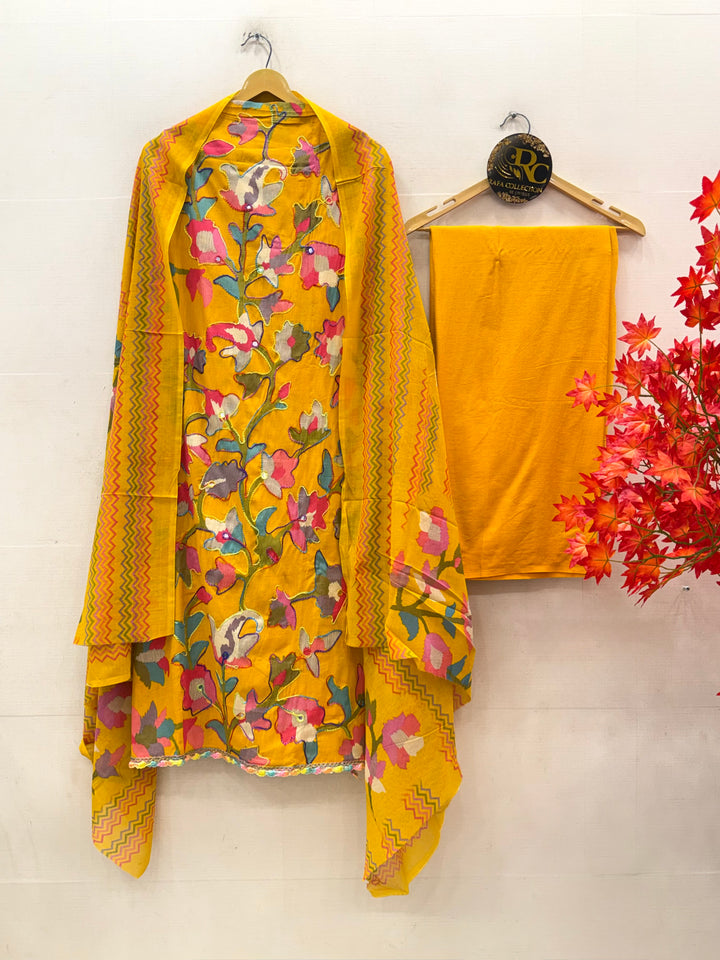 Cotton unstitched Suits