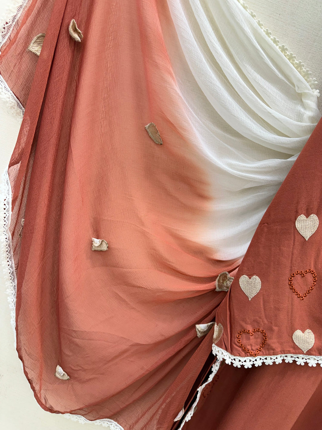 Viral Heart Embroidered Suits
