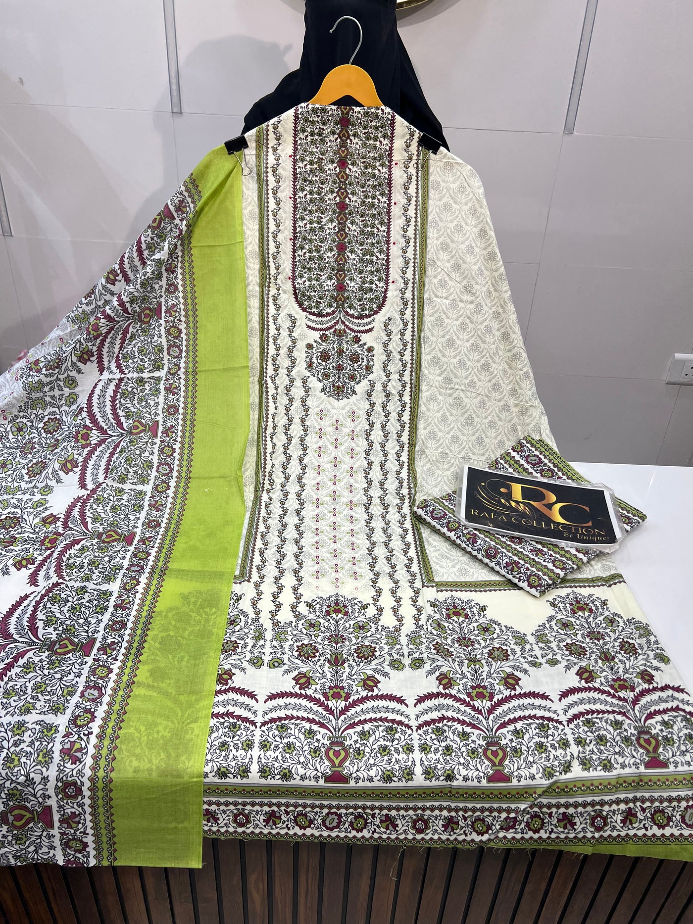 Cotton Unstich Suit 1381