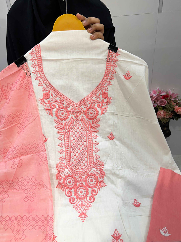 Cotton Unstich Suit 2188