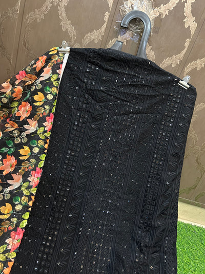 Georgette Unstich Suit 2086