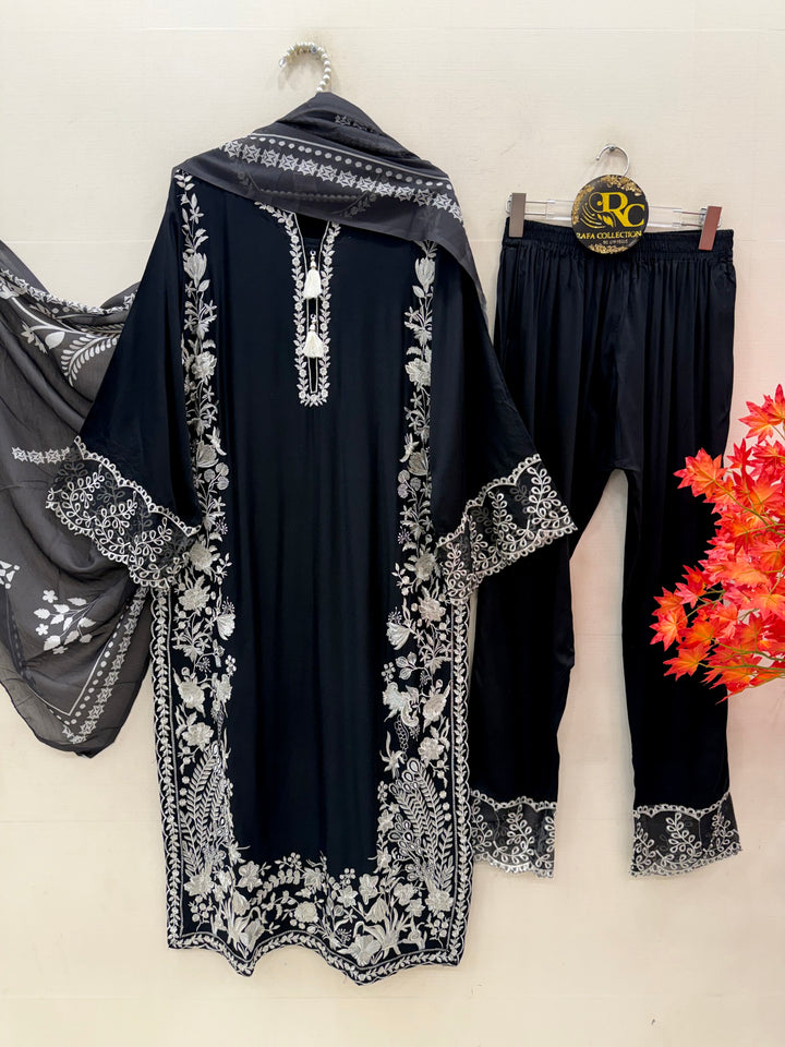 Embroidered Long Suits