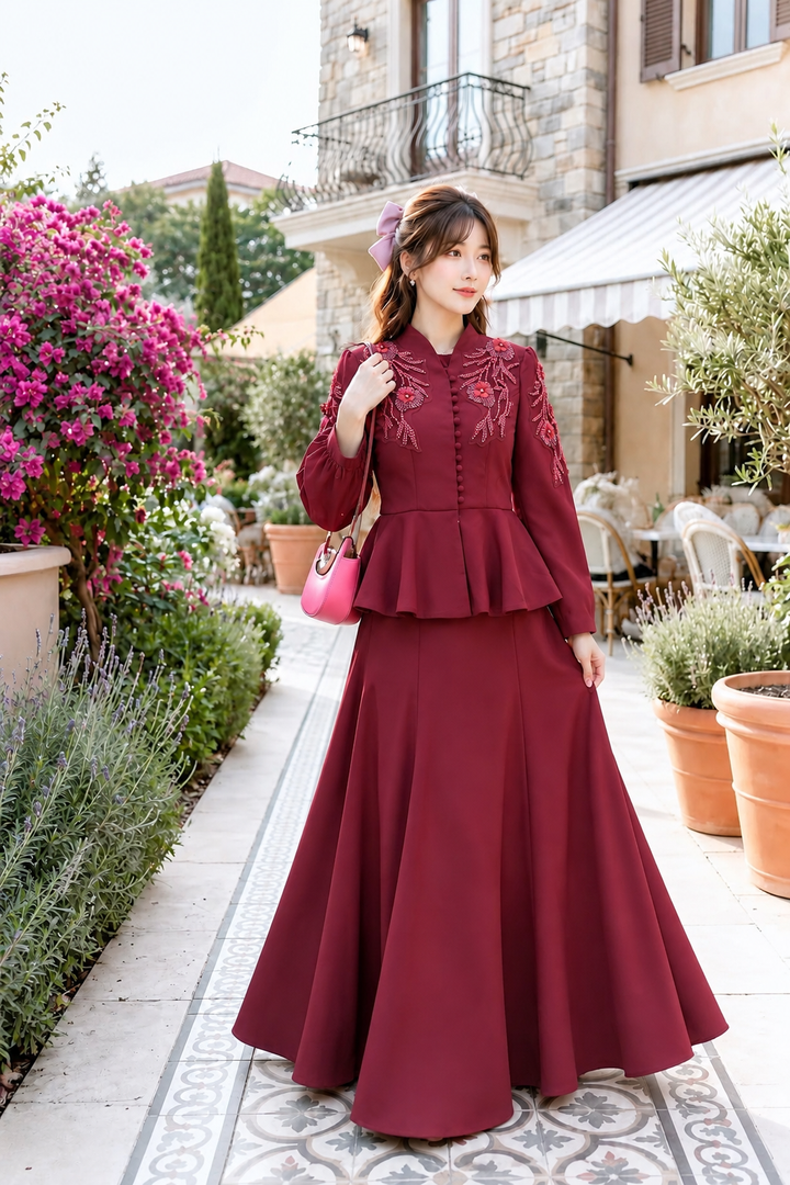 Trendy Korean Skirt sets