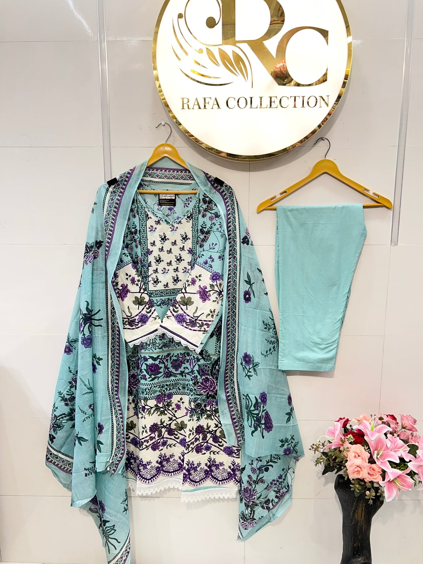 cotton pakistani print sets 2405
