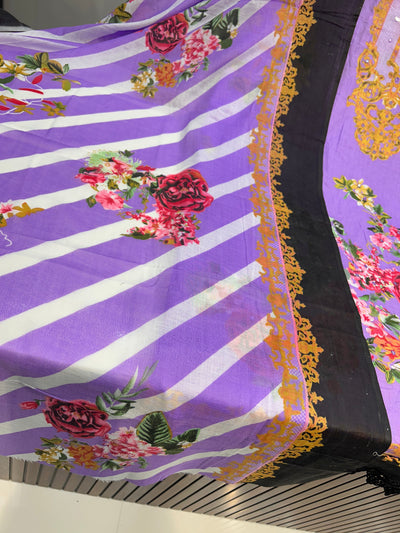 Cotton Unstich Suit 1404