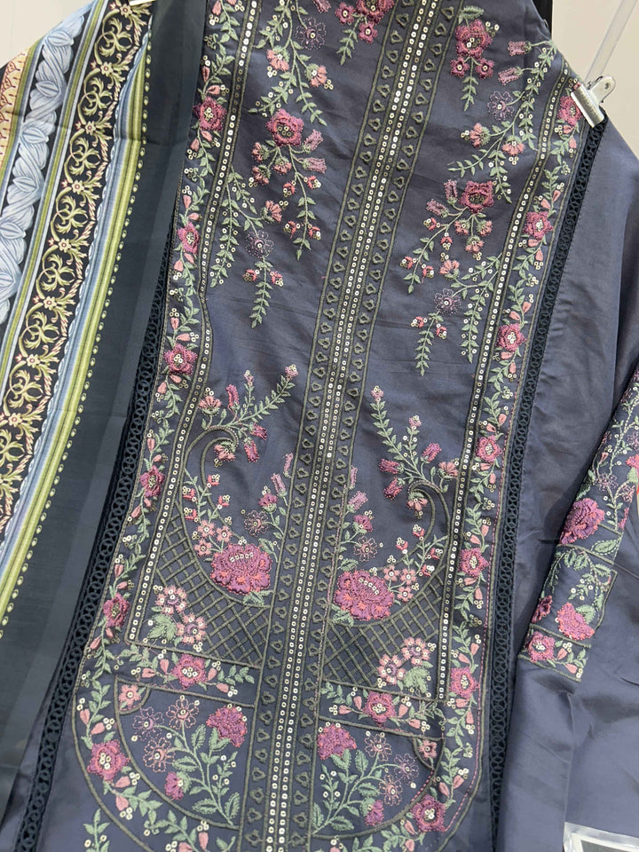 Pakistani Embroidered Suit 25333