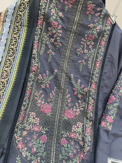 Pakistani Embroidered Suit 25333