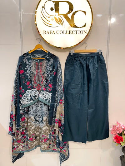 Semi cotton casual suits 2359