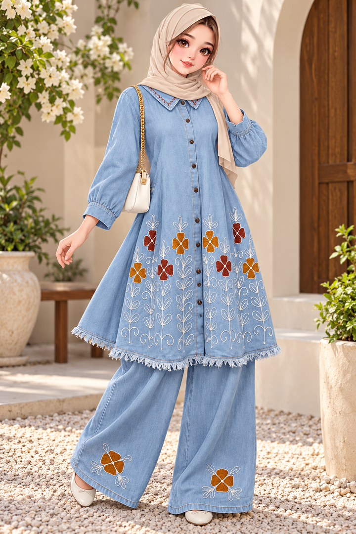 Denim co-ord sets