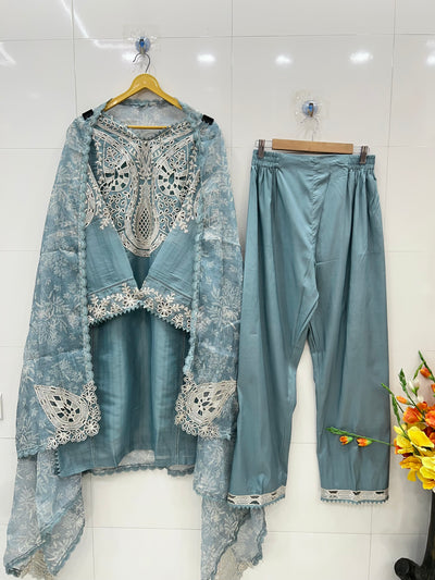 Premium cutwork suit 2668