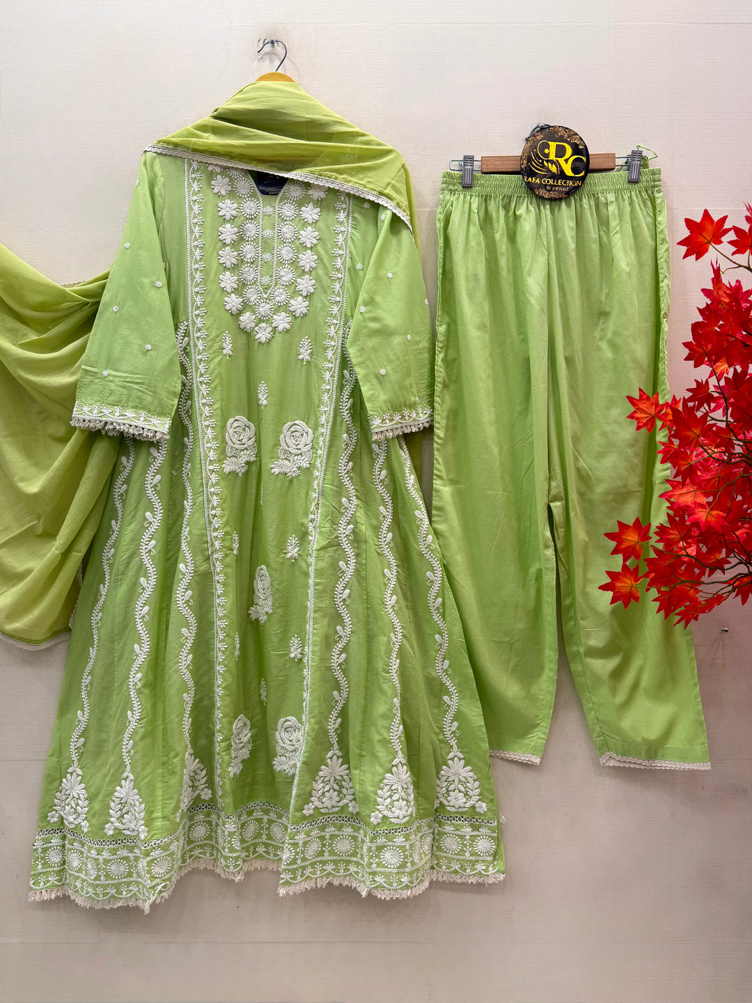 A-line Lucknawi suits